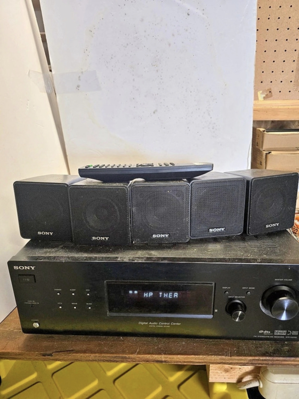 Sony STR-KG700 Digital Audio Control Center 5.1 Receiver System Home Theater